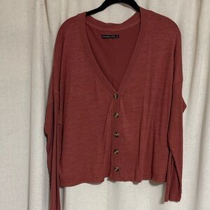 Abercrombie & Fitch Terracotta Knit Sweater